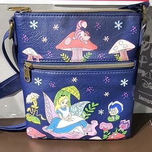 Disney Loungefly Alice in wonderland crossbody